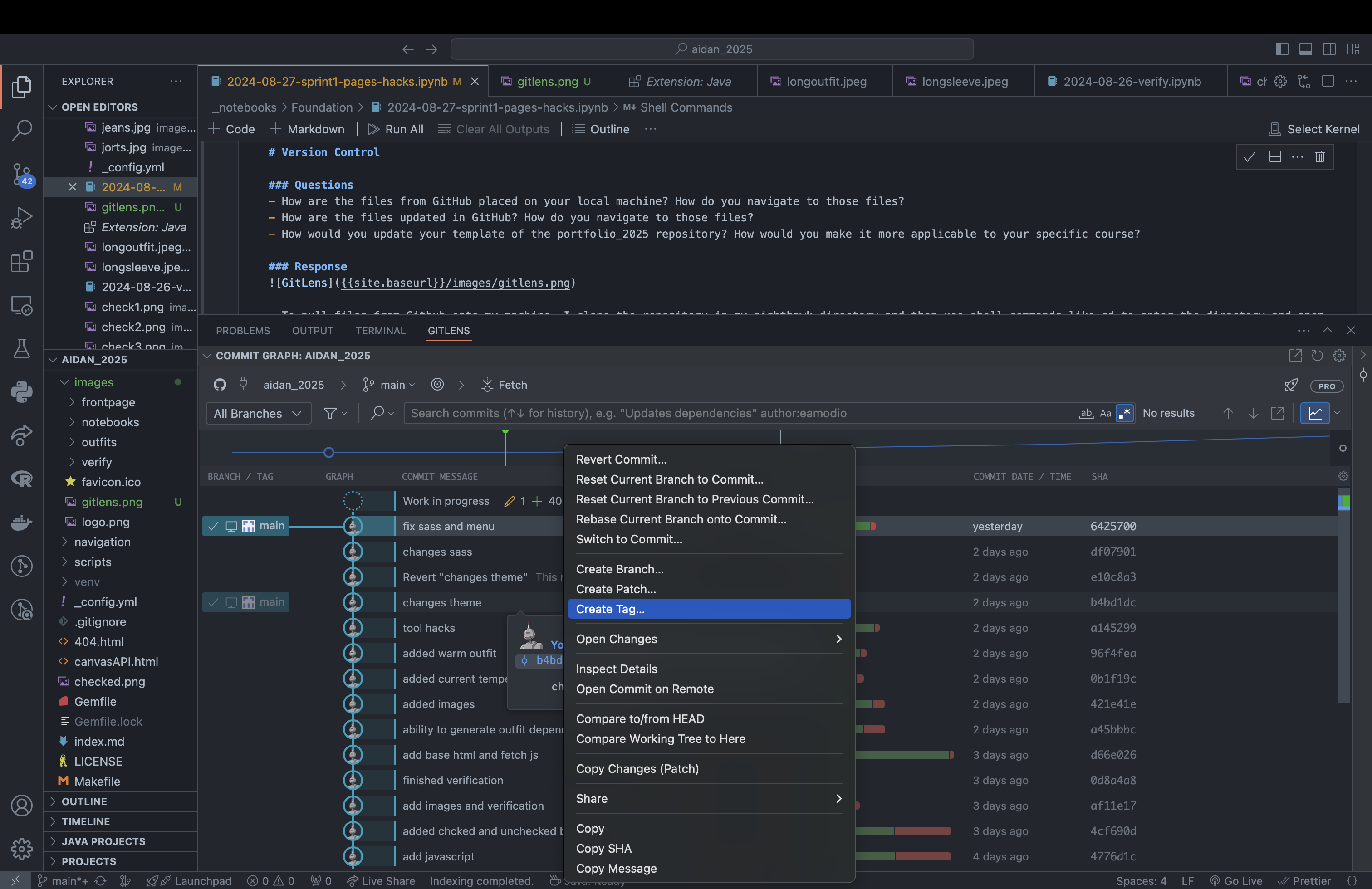 Sprint 1 - Github Pages Hacks | Aidan_2025